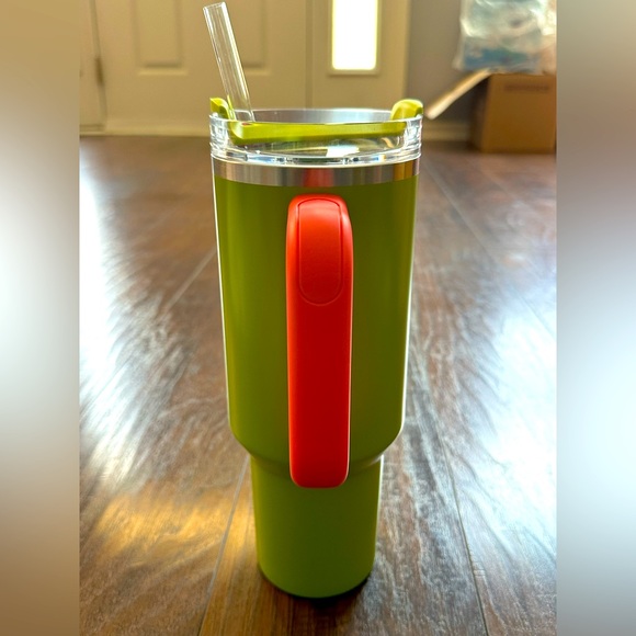 Stanley x‎ Starbucks 40 oz Tumbler Green & Flamingo Pink - New with Box - Picture 3 of 8